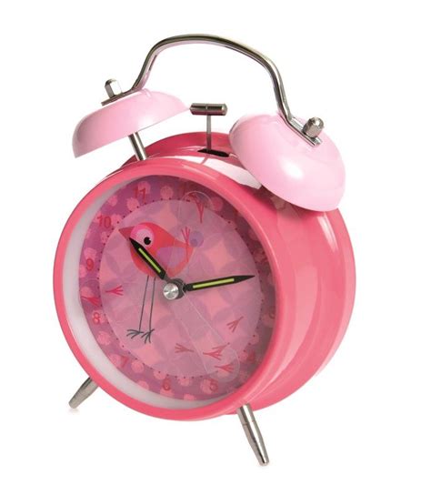 Fisura wekker digitaal led 13 x 6,2 x 8 cm abs roze/blauw sale: Een mooie roze wekker voor in de kinderkamer, met een vogel erop. De wekker tikt niet, lekker ...