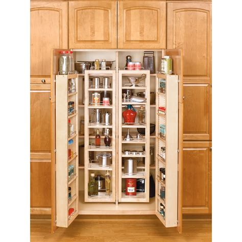 Shop Rev A Shelf In Wood Swing Out Pantry Kit At Lowes Com