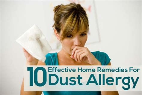 10 Effective Home Remedies For Dust Allergy ~ Mzizi Mkavu