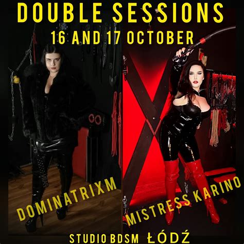 Mistress Karino Onlyfans Com Mistresskarino On Twitter Double Sessions Dominatrixm