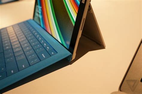 Microsoft Surface Pro 3 Hands On Bigger Thinner Faster The Verge