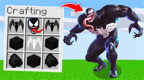 Crafting Venom In Minecraft Youtube
