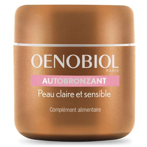 Oenobiol Autobronzant Peau Claire Et Sensible 30 Capsules Pas Cher