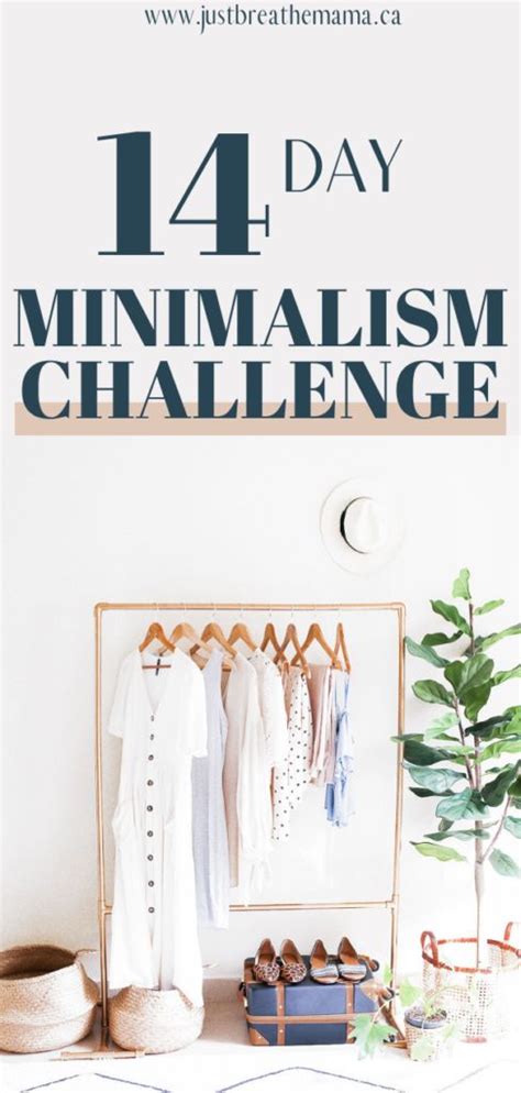 14 Day Minimalism Challenge Minimalism Challenge Minimalist Living