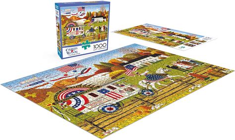 Buffalo Games Charles Wysocki So Proudly We Hail 1000 Piece Jigs