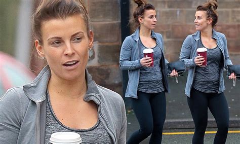 Coleen Rooney Flaunts Toned Frame After Hitting The Gym Daily Mail Online