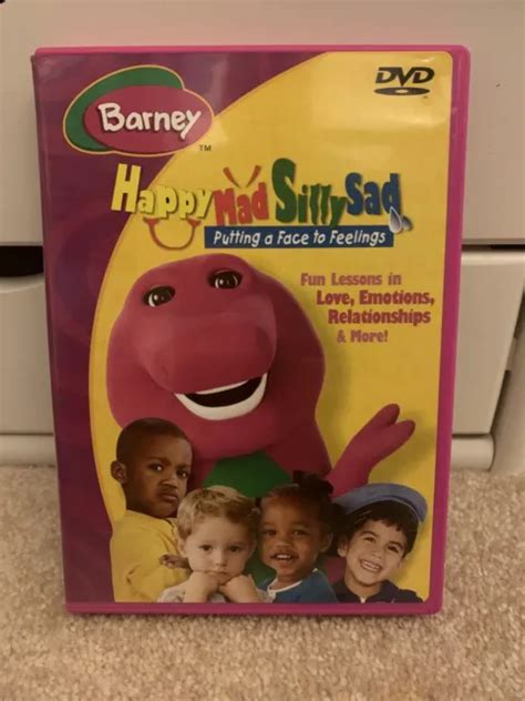 Barney Happy Mad Silly Sad Dvd 2003 400 Picclick