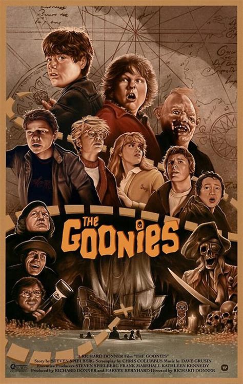 The Goonies Poster Digital Art By Ryan Hillbert Fine Art America