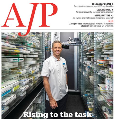The Australian Journal Of Pharmacy Ajp