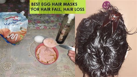 Homemade Hair Treatment Egg Hair Mask For Strong Hair Youtube
