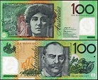 Australian 100 Dollars Polymer Used Banknote (Dame Nellie Melba) | Bank ...