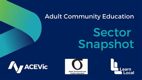 adult community education 2020 snapshot youtube