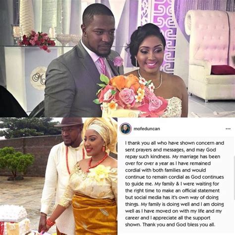 Mofe Duncan On Instagram Confirms His Marriage To Jessica Kakkad Has Been Over For A Year