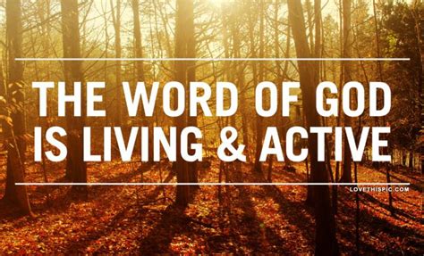 The Living And Active Word Of God All Souls Ecumenical