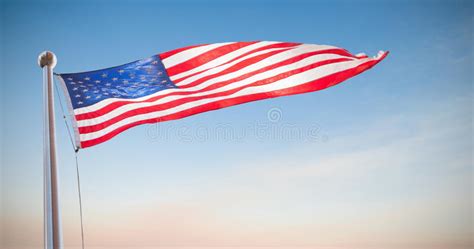 316 American Flag Pole Sunset Stock Photos Free And Royalty Free Stock