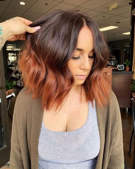 Highlights are one of the best ways to stand out from the crowd and get a modern look. 14 Copper Brown Hair Colours to Swoon Over | All Things ...