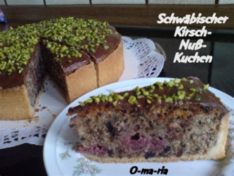 Maybe you would like to learn more about one of these? Kuchen Schwäbischer Kirsch~Nuss~Kuchen - Rezept - kochbar.de