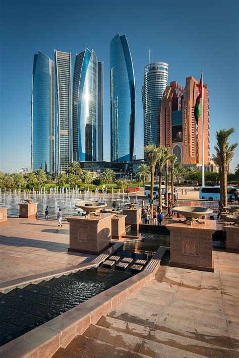 Etihad Towers Abu Dhabi United Arab License Image 71357261