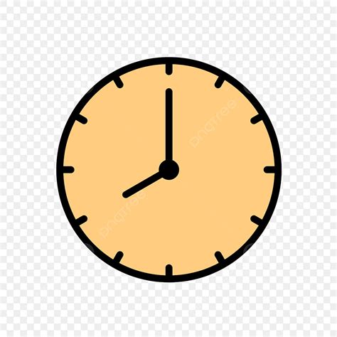 Gambar Ikon Jam Vektor Jam Tanggal Ikon Waktu Png Dan Vektor Dengan