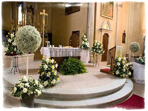 Image result for catholic church wedding decorations church. Church Decor for Wedding | Wedding altar decorations ...