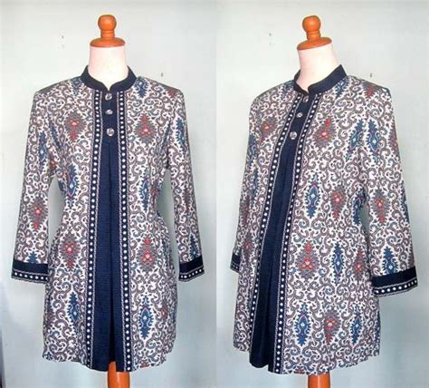 Model Baju Batik Untuk Orang Gemuk Berhijab