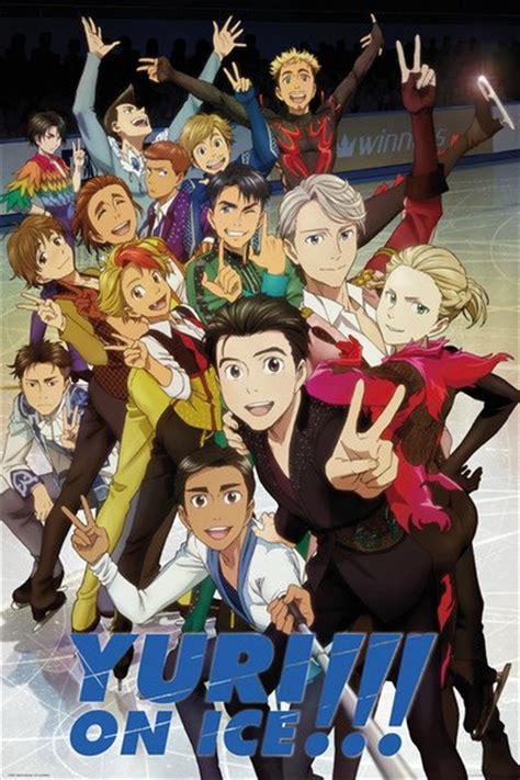 Buy Yuri On Ice Characters Poster In Posters Sanity
