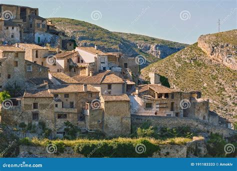 Picturesque Bocairent Village Spain Stock Image Image Of Bocairent