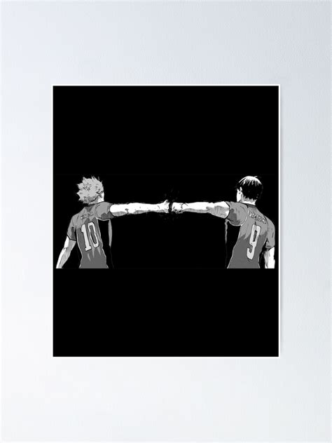 Hinata And Kageyama Fist Bump Classic Poster For Sale By