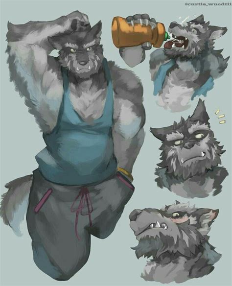 Entre Tu Y Yo Furryyaoi Lobo Peludo Arte De Furry Arte De Personajes