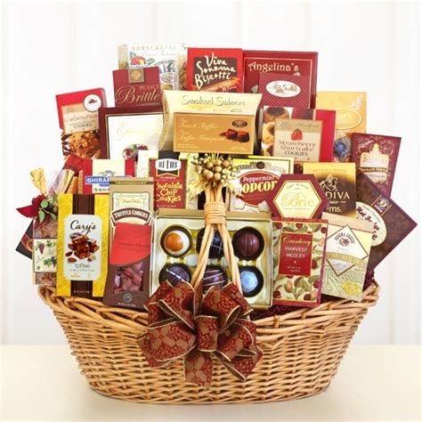 Gourmet Thanksgiving Food Basket 4135 At Print Ez