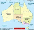 Australian States And Territories Map | Printable Map