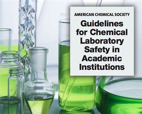 Academic Guidelines Acs Division Of Chemical Health And Safety