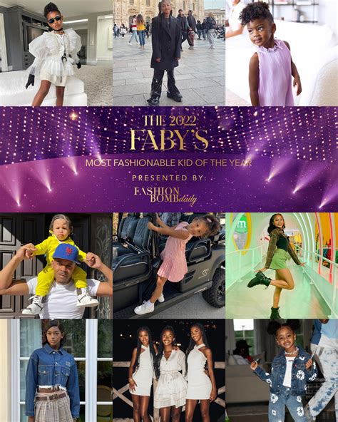 The Fabys Best Of 2022 Most Fashionable Kid Featuring North West