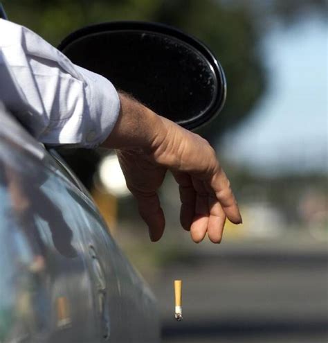 new demerit points penalties for motorists caught throwing lit cigarettes from vehicles st