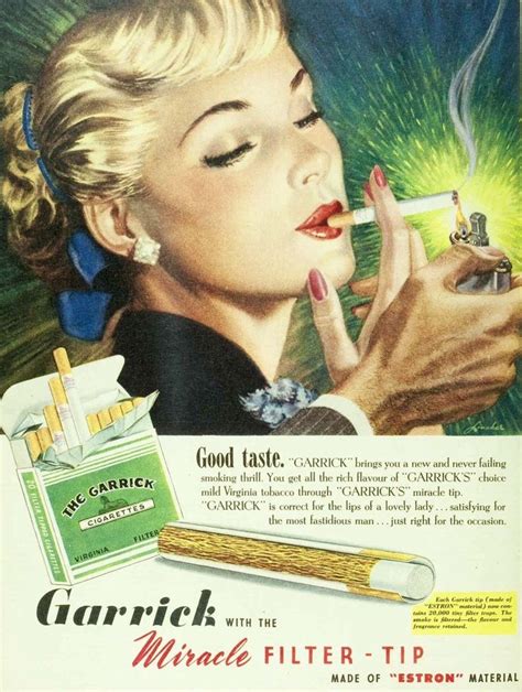 pin on vintage cigarette advertising