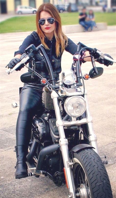 Pin Auf Motorrad Girls ️