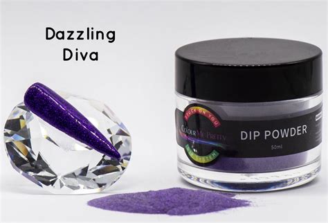 Dip Powder Dazzling Diva Colour Me Pretty Nails