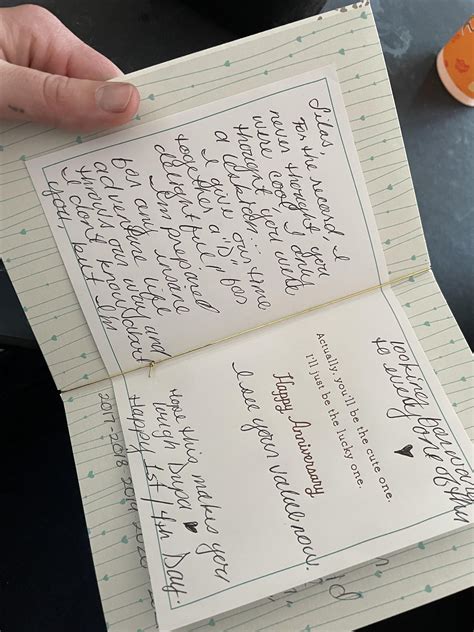 it s my wedding anniversary and my wife wrote me a card full of community quotes r community
