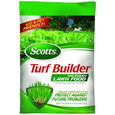 Tell home depot not to carry gmo grass! Scotts 15.87 lb. 5,000 sq. ft. Southern Turf Builder Lawn ...