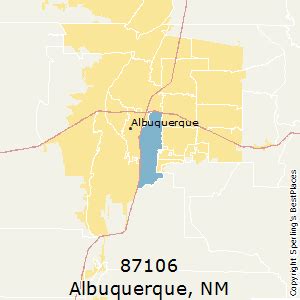 Albuquerque Area Zip Code Map United States Map