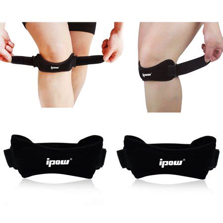 Shop for knee braces in knee support. IPOW 2 Pack Knee Support Brace Patella Strap One Size ...