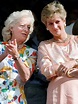 With her mother, Frances Shand Kydd | Prinzessin diana, Lady diana, Lady di