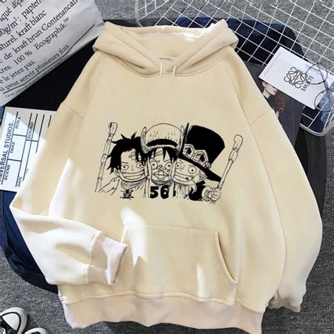 Sweatshirt One Piece Luffy Ace Sabo Laboutique Onepiece