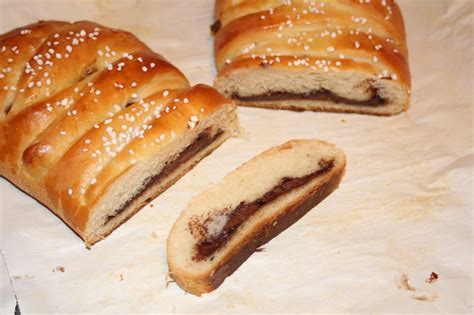 Julie Bakes Nutella Stuffed Bread