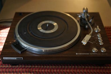 Vintage Kenwood Kd 5077 Turntable Fully Automatic Direct Drive Record