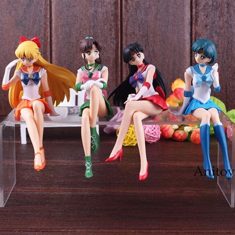 Anime Sailor Moon Figurine Break Time Figure Sailor Mars Mercury Venus