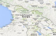 ﻿Mapa de Georgia﻿, donde está, queda, país, encuentra, localización ...