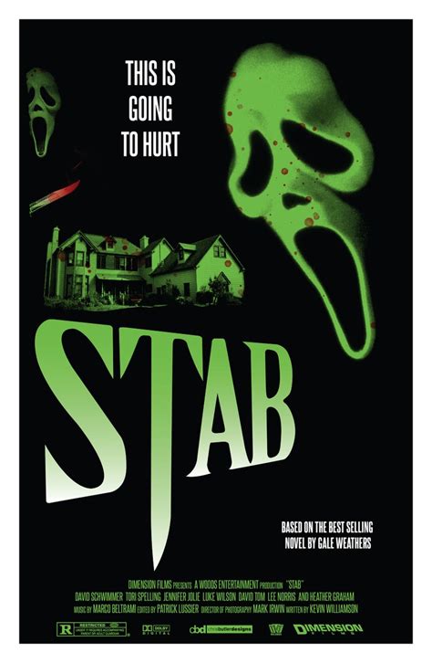 Stab 11x17 Movie Poster Etsy