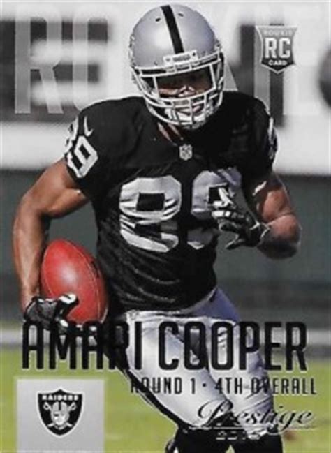 Check spelling or type a new query. Amari Cooper Rookie Cards Checklist, Pre-Rookie Cards