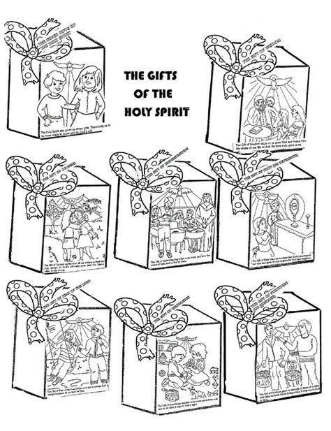 The official facebook page for animation source! Holy Spirit Gifts Coloring Page | Coloring pages, Flag ...